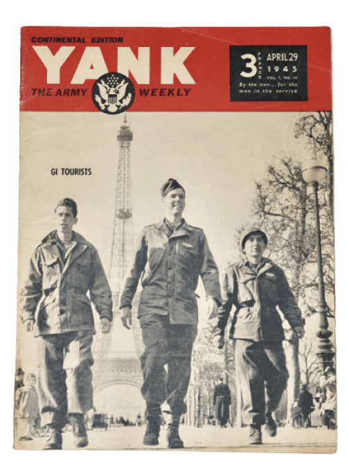 YANK MAGAZINE 29 AVRIL 1945 PARIS