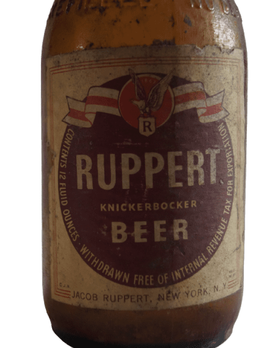 BOUTEILLE RUPPERT BEER 1944