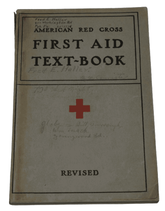 MANUEL MEDICAL FIRST AID RED CROSS 1940 NOMINATIF