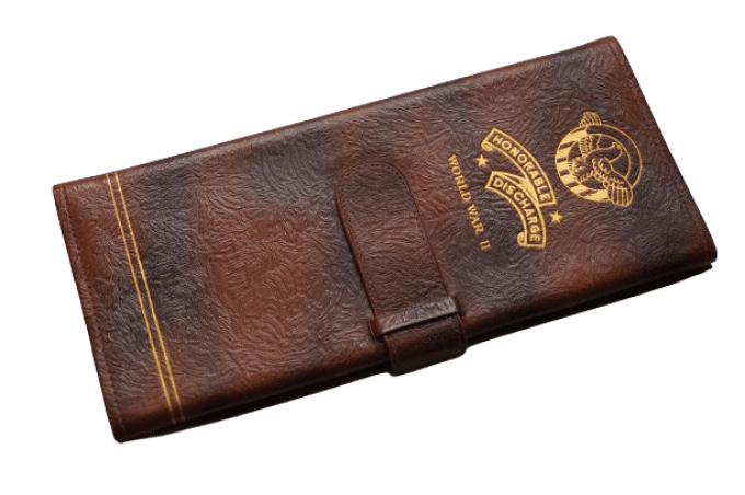 ETUI EN CUIR HONORABLE DISCHARGE 