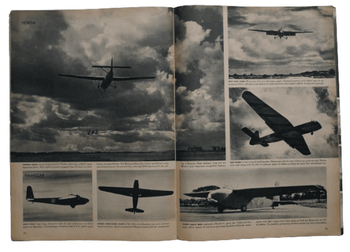 MAGAZINE US ARMY-NAVY RECONNAISSANCE AVRIL 1944 PLANEURS