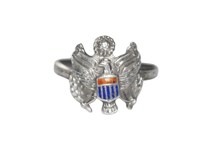 BAGUE US ARMY SILVER