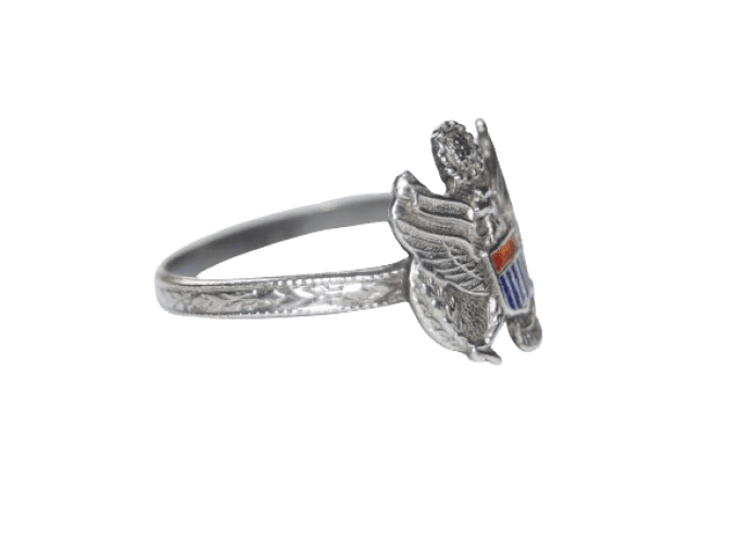 BAGUE US ARMY SILVER