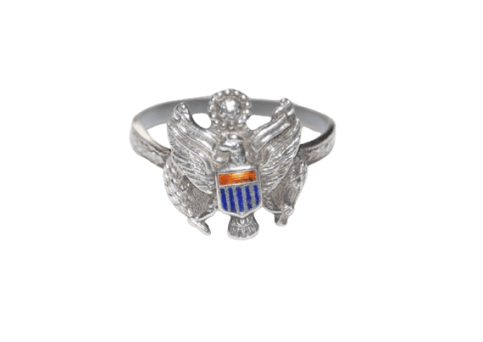 BAGUE US ARMY SILVER