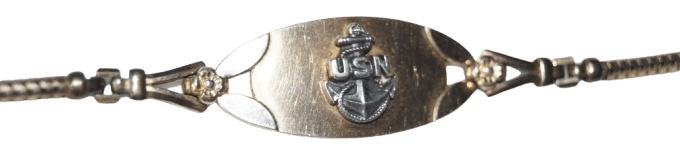 BRACELET US NAVY PONTIAC OR 