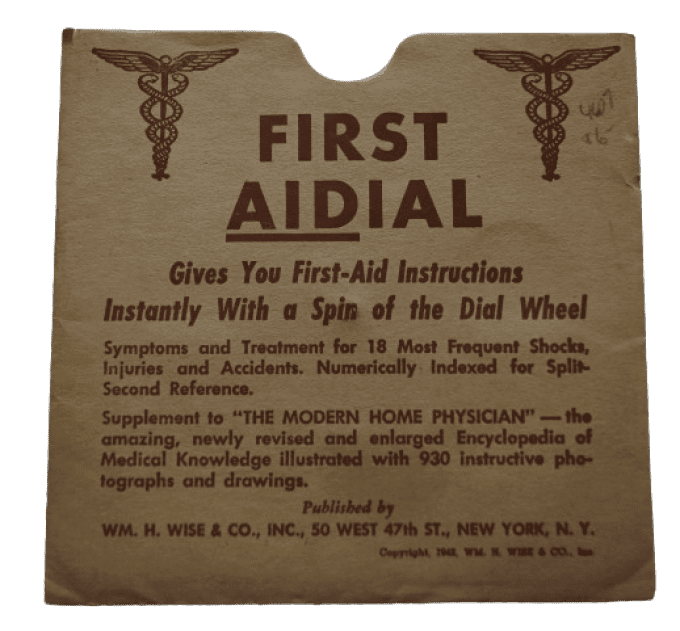 GUIDE MEDICAL FIRST AID 1942