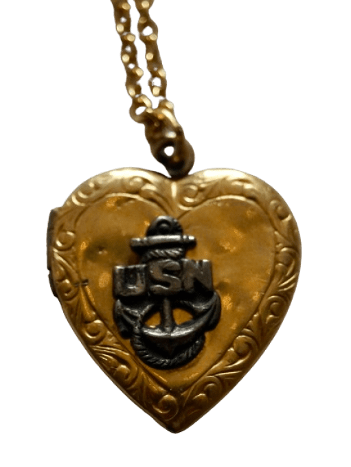 PENDENTIF PORTE PHOTOS US NAVY OR