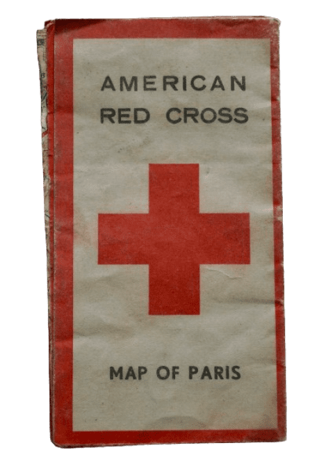 CARTE AMERICAN RED CROSS PARIS