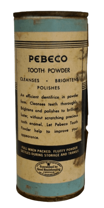 DENTIFRICE PEBECO WARTIME CONTAINER