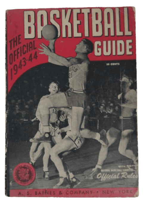 GUIDE BASKETBALL 1943-1944 LAUNDRY NUMBER