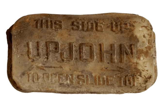 BOITE WOUND TABLETS UPJOHN OMAHA BEACH