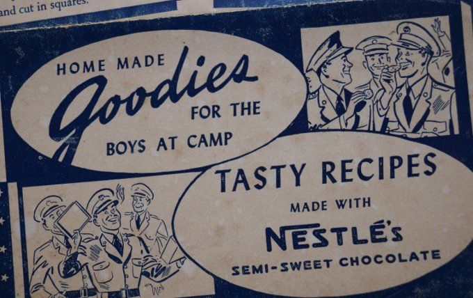 NESTLE GOODIES PERSONNEL MILITAIRE 1941