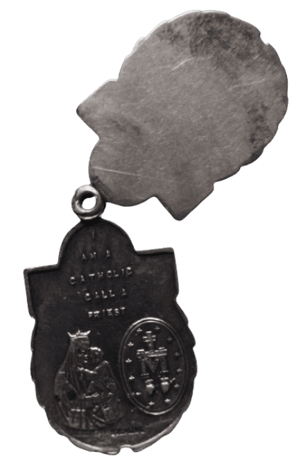 MEDAILLE RELIGIEUSE PVT ROCHETTE 7TH ARMORED DIVISION