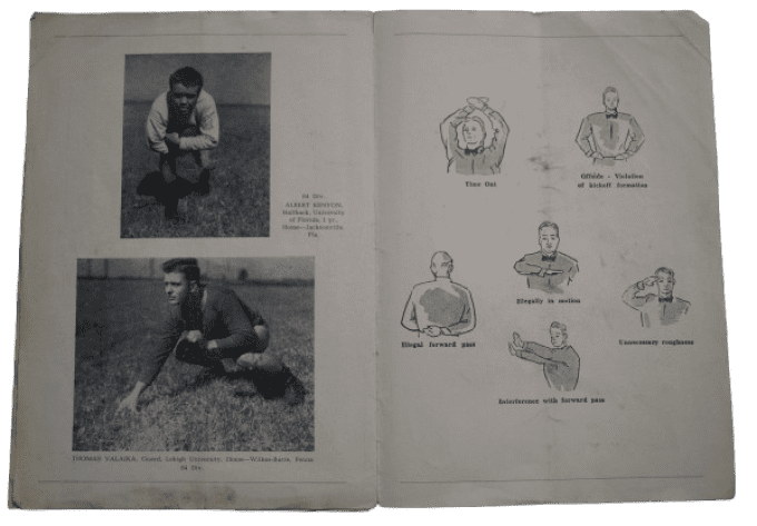 LIVRET MATCH FOOTBALL 82ND AIRBORNE - 84TH INF DIV 1945