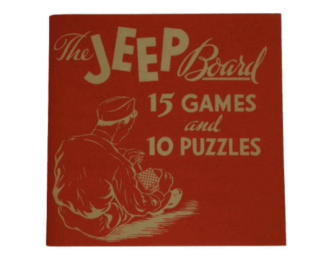 JEU DE POCHE THE JEEP BOARD 1943