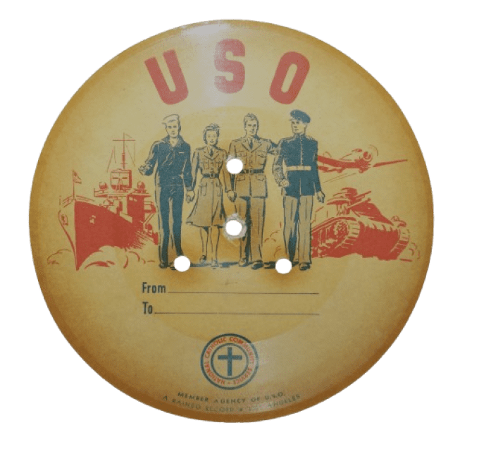 DISQUE USO SSGT JOSEPH SONNLEITNER USAAF