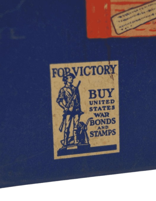 BOITE BARRES CHOCOLATEES POWER HOUSE "BUY WAR BONDS"